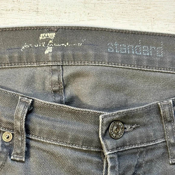 7 for all mankind Standard Fit Gray 29 - Picture 5 of 8